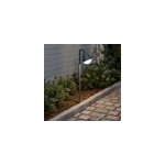 Balise extrieure denar led intgre 700lm ip44 goodhome gris anthracite
