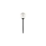Balise à piquer extérieure led intégrée solaire kimberley 0. 02w ip44 goodhome noir Balise à piquer extérieure led intégrée solaire kimberley 0. 02w ip44 goodhome noir