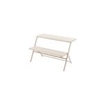 Banc de jardin balcon drilia argile blanc 2 places hespéride Banc de jardin balcon drilia argile blanc 2 places hespéride