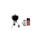Barbecue charbon de bois weber kettle 57 cm + kit chemine