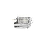 Barbecue charbon mendy inox 54 x 32 cm le marquier