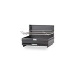 Barbecue montory encastrable acier noir 61 x 40 cm le marquier Barbecue montory encastrable acier noir 61 x 40 cm le marquier