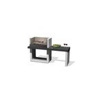 Barbecue porto new en b�ton all�g� 12 personnes sarom avec table lat�rale