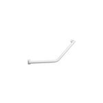 Barre d'appui coude en aluminium blanc epoxy godonnier 62, 3 cm 135'