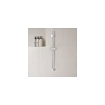 Barre de douche r�glable chrome goodhome cavally