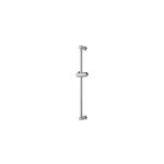 Barre de douche standard rglable fixation murale coloris chrome l. 64, 5 cm