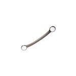 Barre de redressement en inox taupe godonnier soft 37 cm