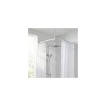Barre de rideau de douche � angle droit, blanc, cooke & lewis nira