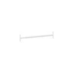 Barreau tlescopique de fentre, acier blanc, mottez , l. 55  103 cm