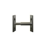 Barreau tlescopique de fentre, acier noir, mottez, l. 30 - 55 cm