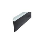 Bas de porte de garage alu volden noir l. 2, 5 m