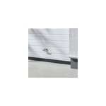 Bas de porte de garage alu volden noir l. 2, 5 m