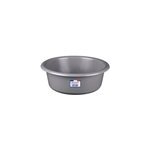 Bassine cuvette ronde 4l coloris gris charbon
