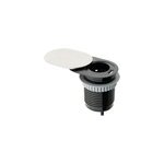 Bloc encastrable compact 1 prise + 1 port usb otio