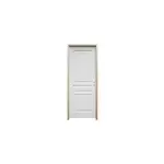 Bloc - porte ordesa postform� blanc h. 204 x l. 73 cm, poussant gauche