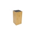 Bloc de rangement pour couteaux en bambou