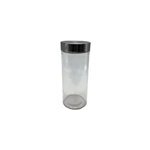 Bocal couvercle en inox 0, 75 l ornami en verre transparent