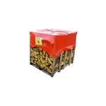 Bois de chauffage bches de 30 cm, 1. 80 stres / 1. 2 m3 minucci - prt  l'emploi