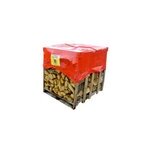Bois de chauffage bches de 50 cm, 1. 50 stres / 1. 2 m3 minucci - prt  l'emploi