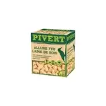 Boîte de 96 allume feu laines de bois pivert Boîte de 96 allume feu laines de bois pivert