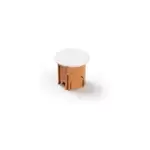 Bote de drivation  encastrer  sceller avec entres et systme de verrouillage diall 40 x 40 mm