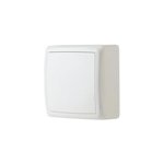 Bote de drivation monobloc en saillie jacobsen sigurd blanc complet