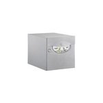 Bo�te aux lettres 1 porte decayeux iguane gris silver