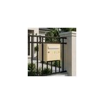 Bo�te aux lettres 2 portes diall beige