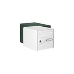 Bo�te aux lettres 2 portes diall blanc