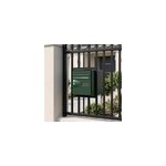 Bo�te aux lettres 2 portes diall vert
