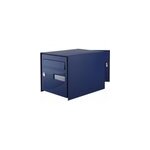 Bo�te aux lettres double face decayeux probat bleu ral 5003