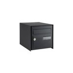 Boîte aux lettres double face decayeux probat noir Boîte aux lettres double face decayeux probat noir