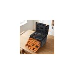 Bo�te � outils magnusson 123 pi�ces compl�te pour bricolage et r�paration