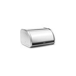 Boîte à pain couvercle coulissant en acier inoxydable brabantia platinum argent Boîte à pain couvercle coulissant en acier inoxydable brabantia platinum argent