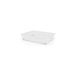 Bo�te en plastique 50 l l. 78, 7 x h. 15, 9 x p. 58, 6 cm kaze transparent