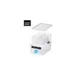 Bo�te de rangement 14l empilable smartstore classic 15 orthex p. 40 cm transparent avec 6 compartiments ...