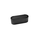 Bo�te de rangement de c�bles noir d - line l. 325 x l. 125 mm, bloc 4 prises