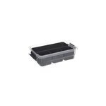 Bote de rangement transparente avec 4 compartiments compact samba 1, 5 l
