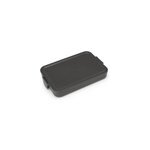Bote  repas plate brabantia make & take gris fonc