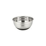 Bol rond en inox et silicone noir aru 1, 7 l