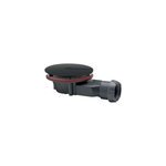 Bonde de douche slim + Ø118 mm noir wirquin Bonde de douche slim + Ø118 mm noir wirquin