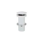 Bonde de lavabo ø 63 mm rousseau avec clapet clic clac ou fixe blanc Bonde de lavabo ø 63 mm rousseau avec clapet clic clac ou fixe blanc