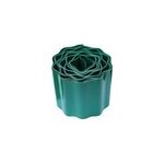 Bordure pour gazon en pvc vert anti - uv blooma l. 9m x h. 15 cm