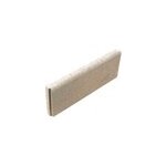 Bordure lisse bton ton pierre 20 x 50 cm, p. 5 cm