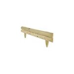 Bordure � planter blooma 100 x h. 18 / 40 cm