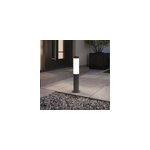 Borne callisto taille s led intégrée 1200lm 16w ip44 goodhome gris anthracite Borne callisto taille s led intégrée 1200lm 16w ip44 goodhome gris anthracite