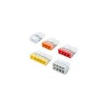 Borne de connexion wago s2273, assortiment 50 pices 0. 5  2. 5 mm