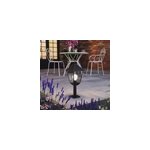 Borne docker taille s e27 25w ip44 goodhome noir Borne docker taille s e27 25w ip44 goodhome noir