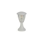 Borne extérieur en fonte lisboa blanc ip44 e27 15w corep Borne extérieur en fonte lisboa blanc ip44 e27 15w corep