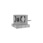 Borne de jardin extérieure zenitech 4 prises + 2 interrupteurs 5 m horizontal Borne de jardin extérieure zenitech 4 prises + 2 interrupteurs 5 m horizontal
